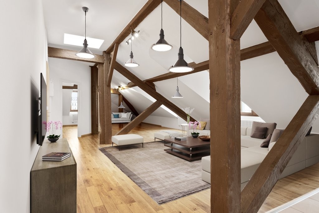 4 Zimmer Dachwohnung, Foto 1 von 4