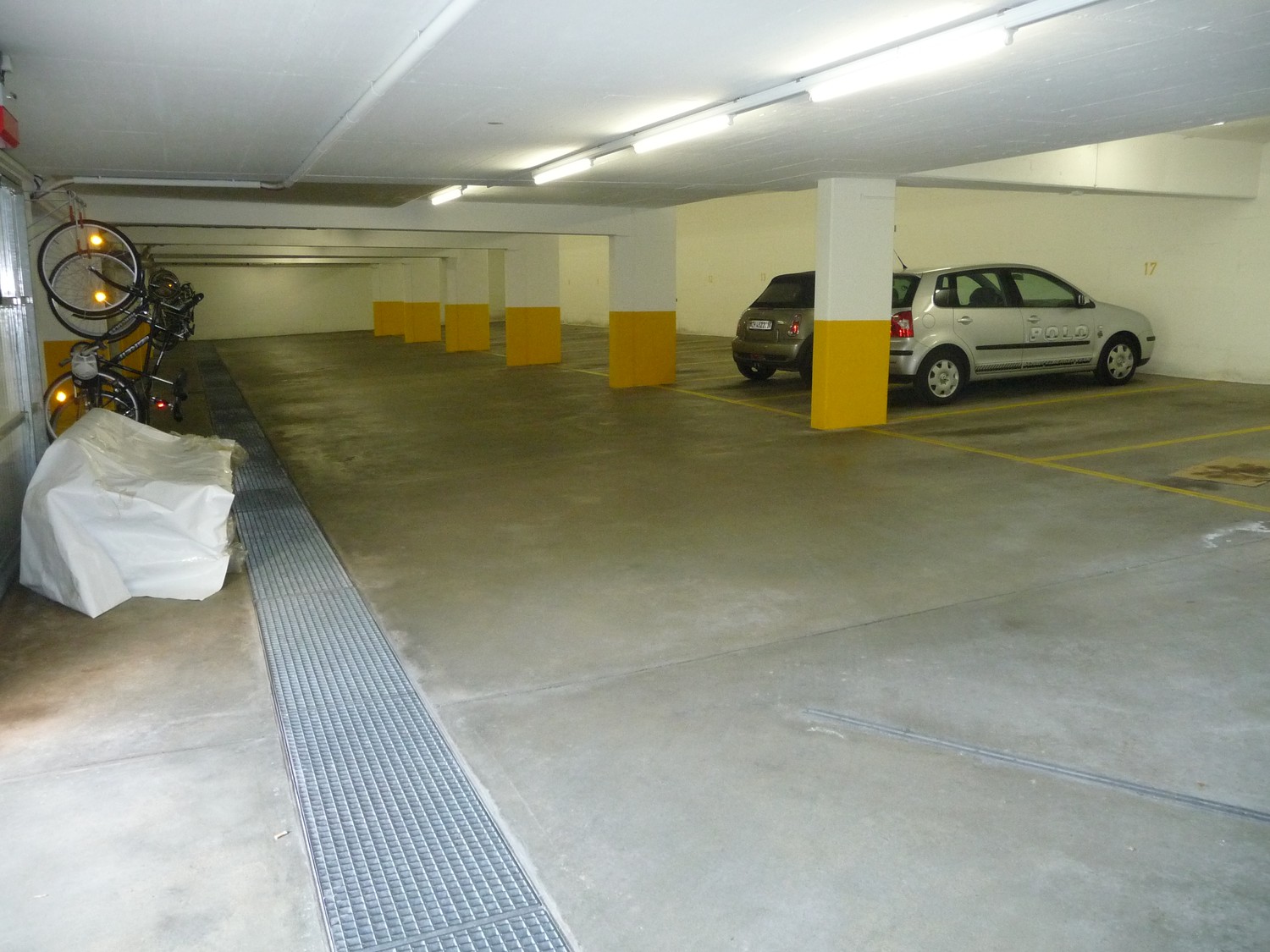 Posto auto sotterraneo