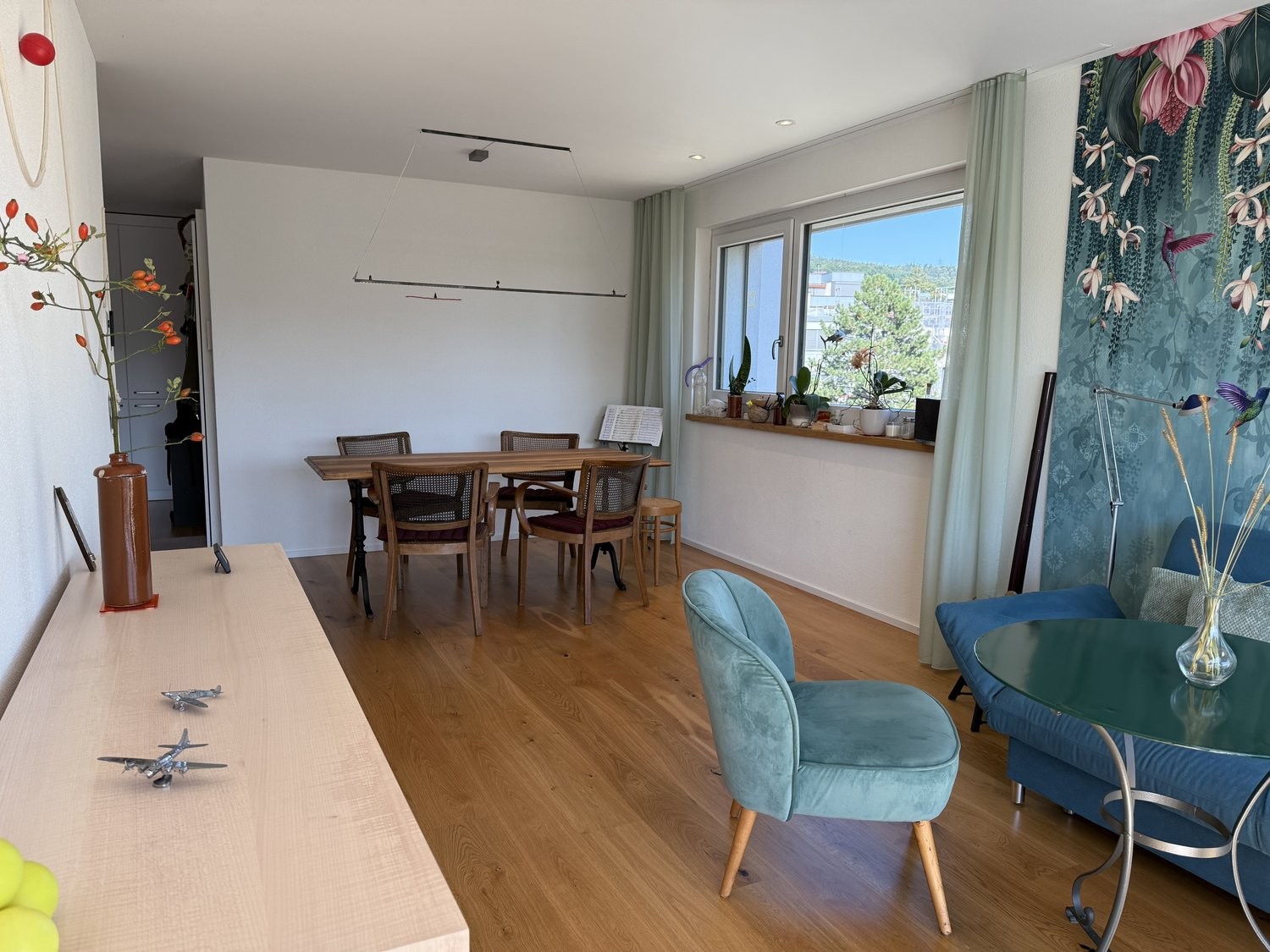2 ½ rooms furnished flat