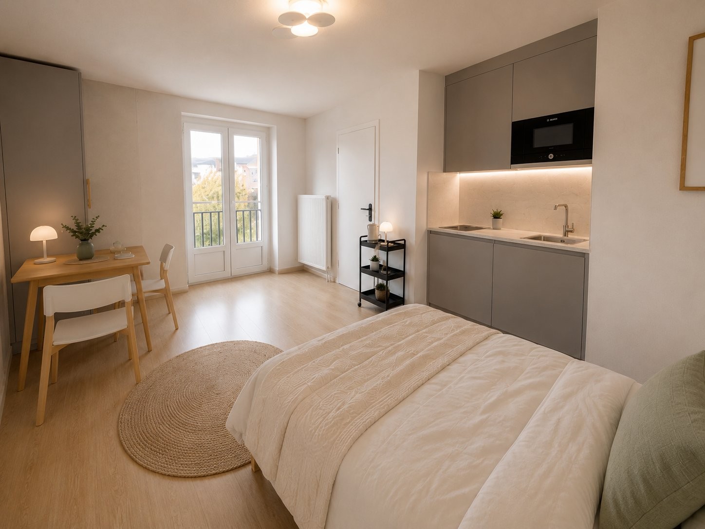 1 ½ rooms apartment
