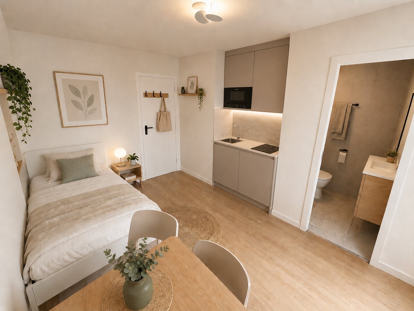 1 ½ rooms apartment