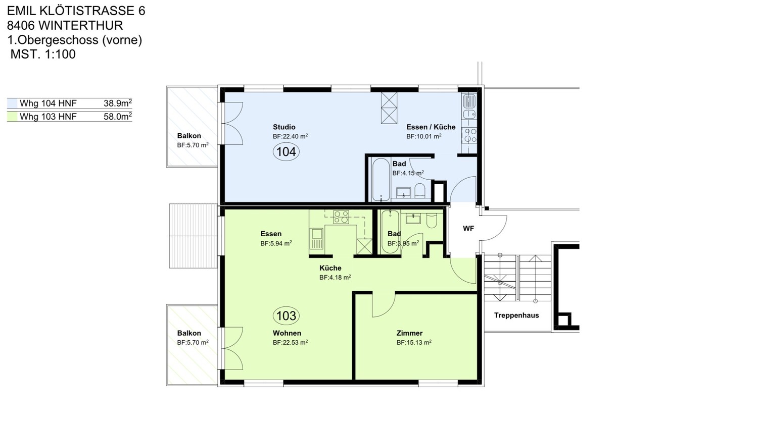 2 ½ rooms apartment, photo 9 sur 9
