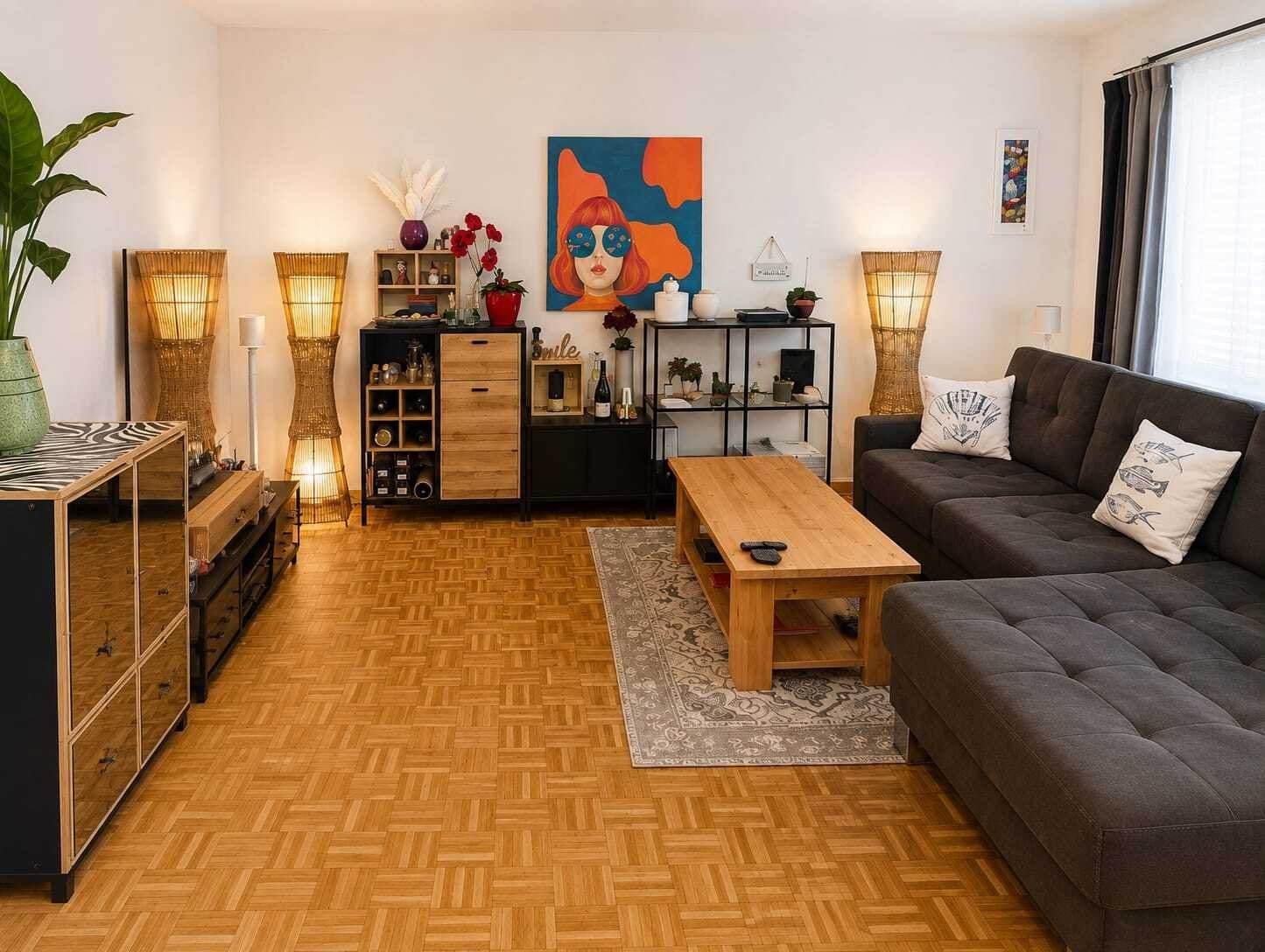 2 ½ rooms furnished flat