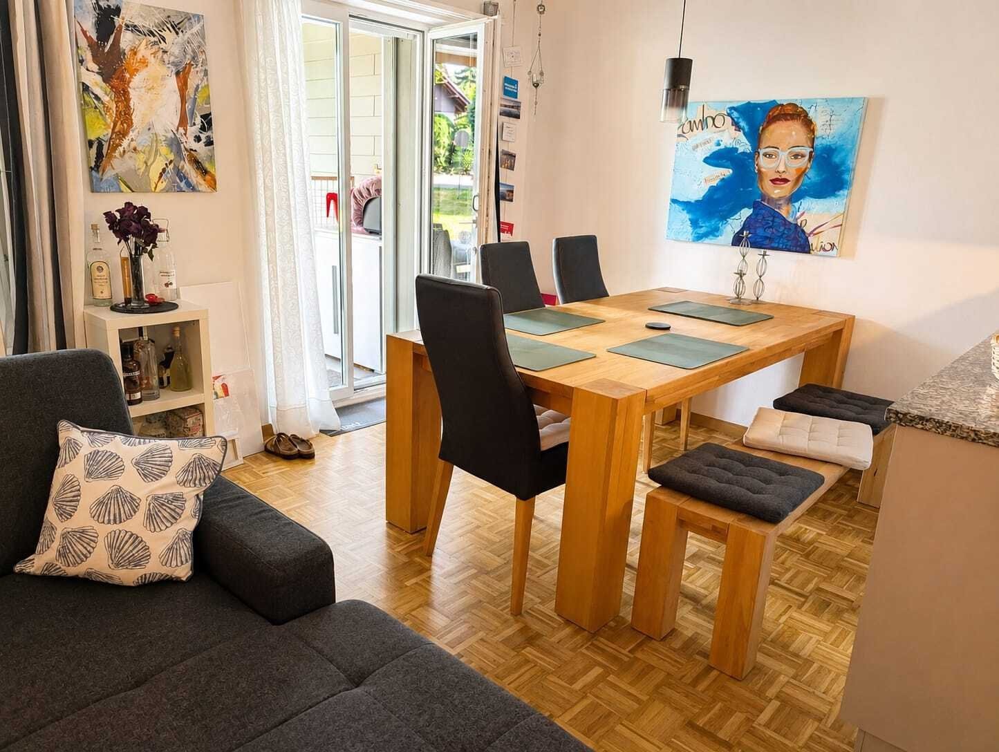 2 ½ rooms furnished flat