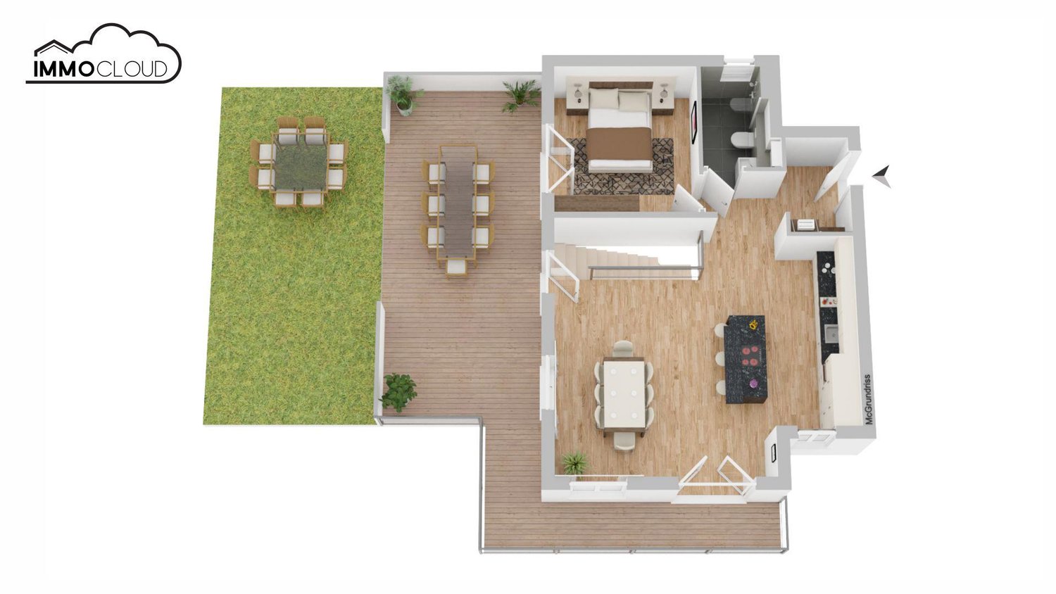 3 ½ Zimmer Duplex