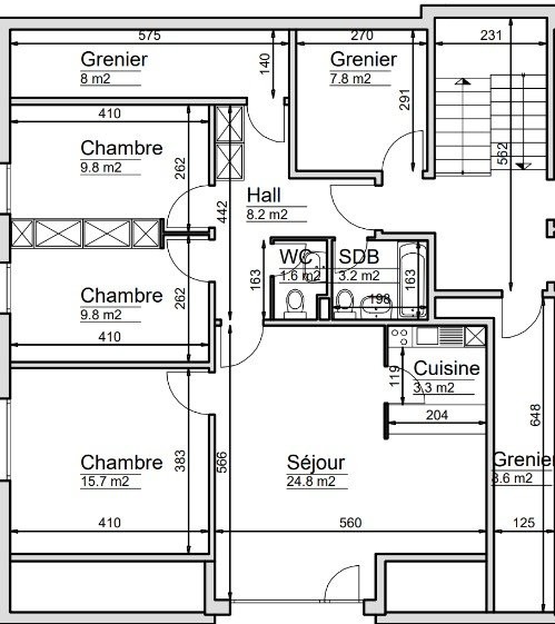 4 ½ rooms apartment (8)