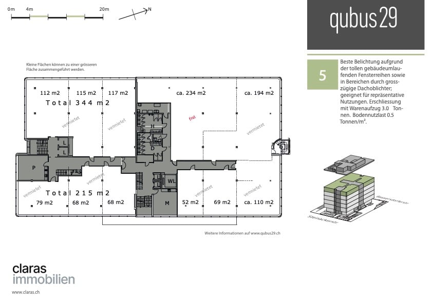 234m² office
