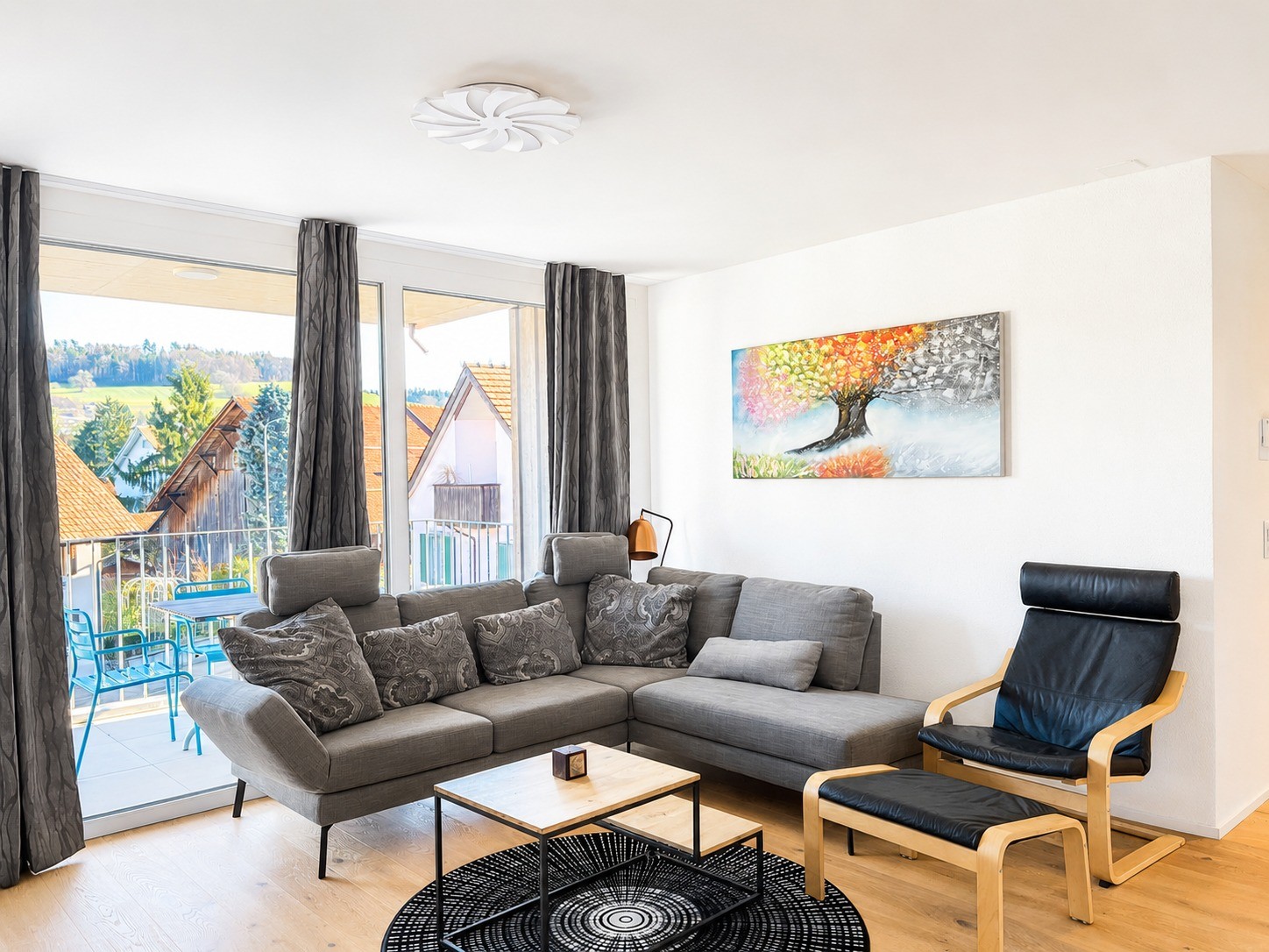 4 ½ rooms furnished flat