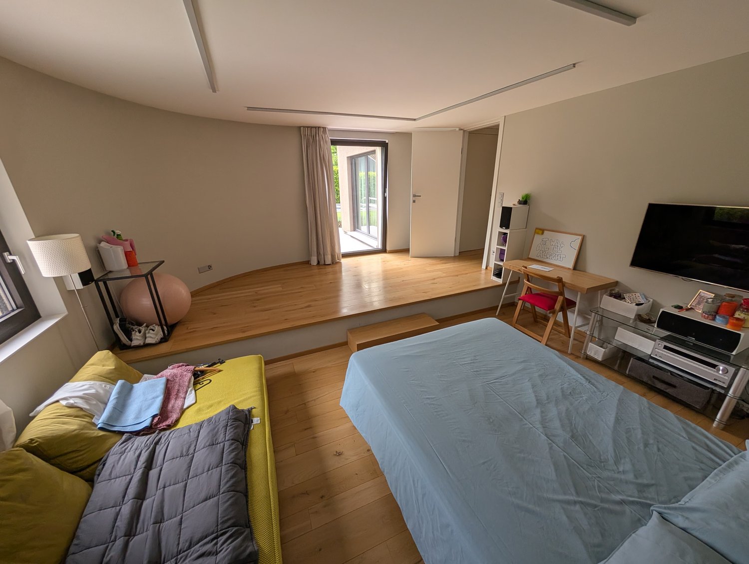 1 pièce chambre individuelle