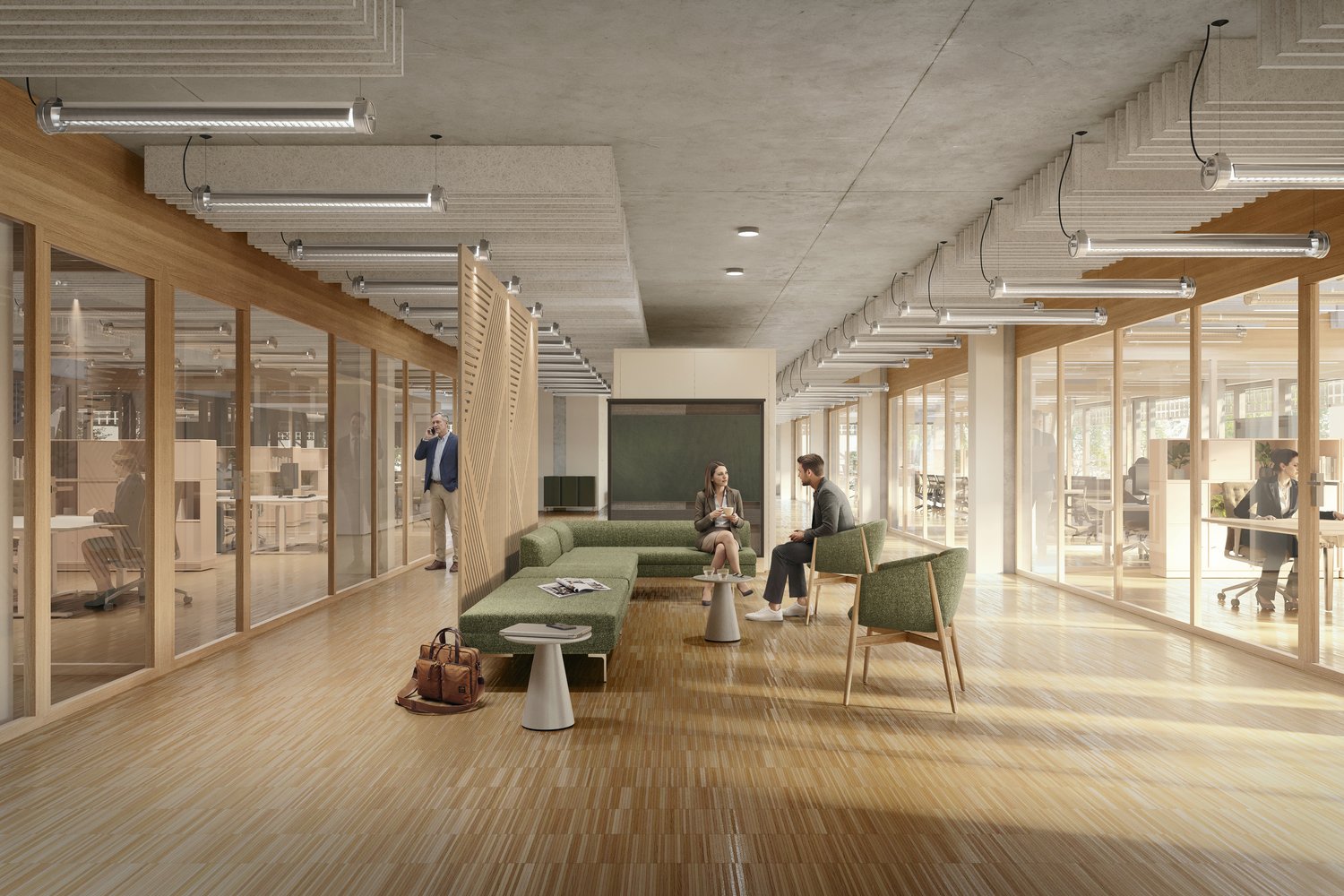 8000m² office