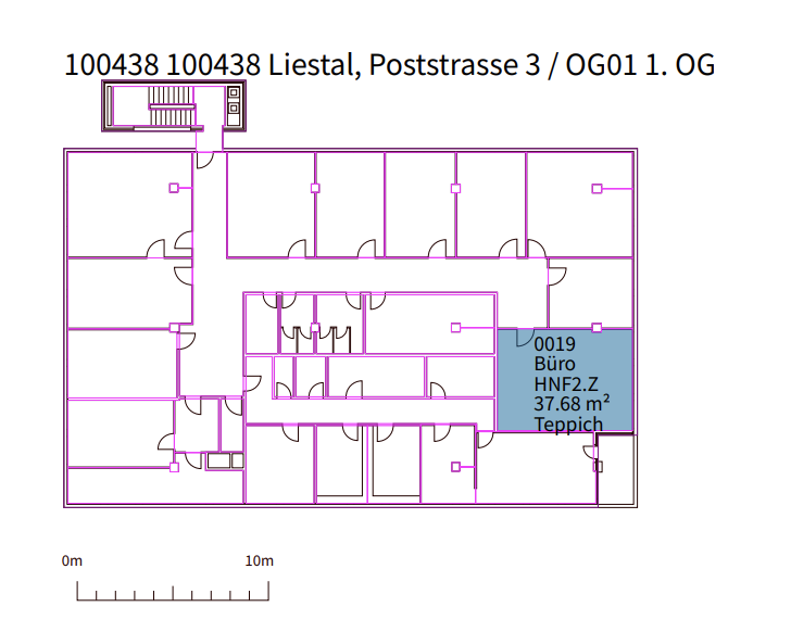 254m² ufficio, foto 2 di 2
