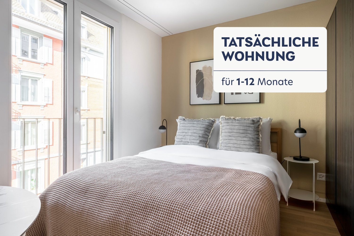 1 ½ pièces appartement meublé