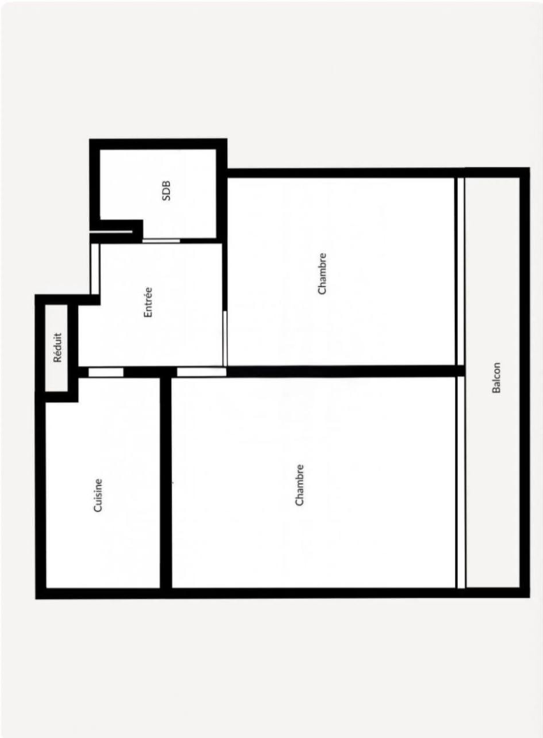 Appartement de 3 pièces
