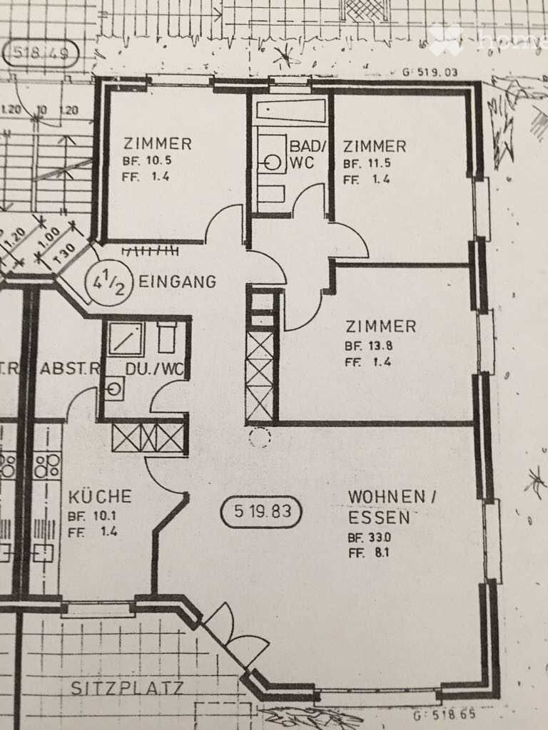 4 ½ rooms apartment, Foto 5 von 5