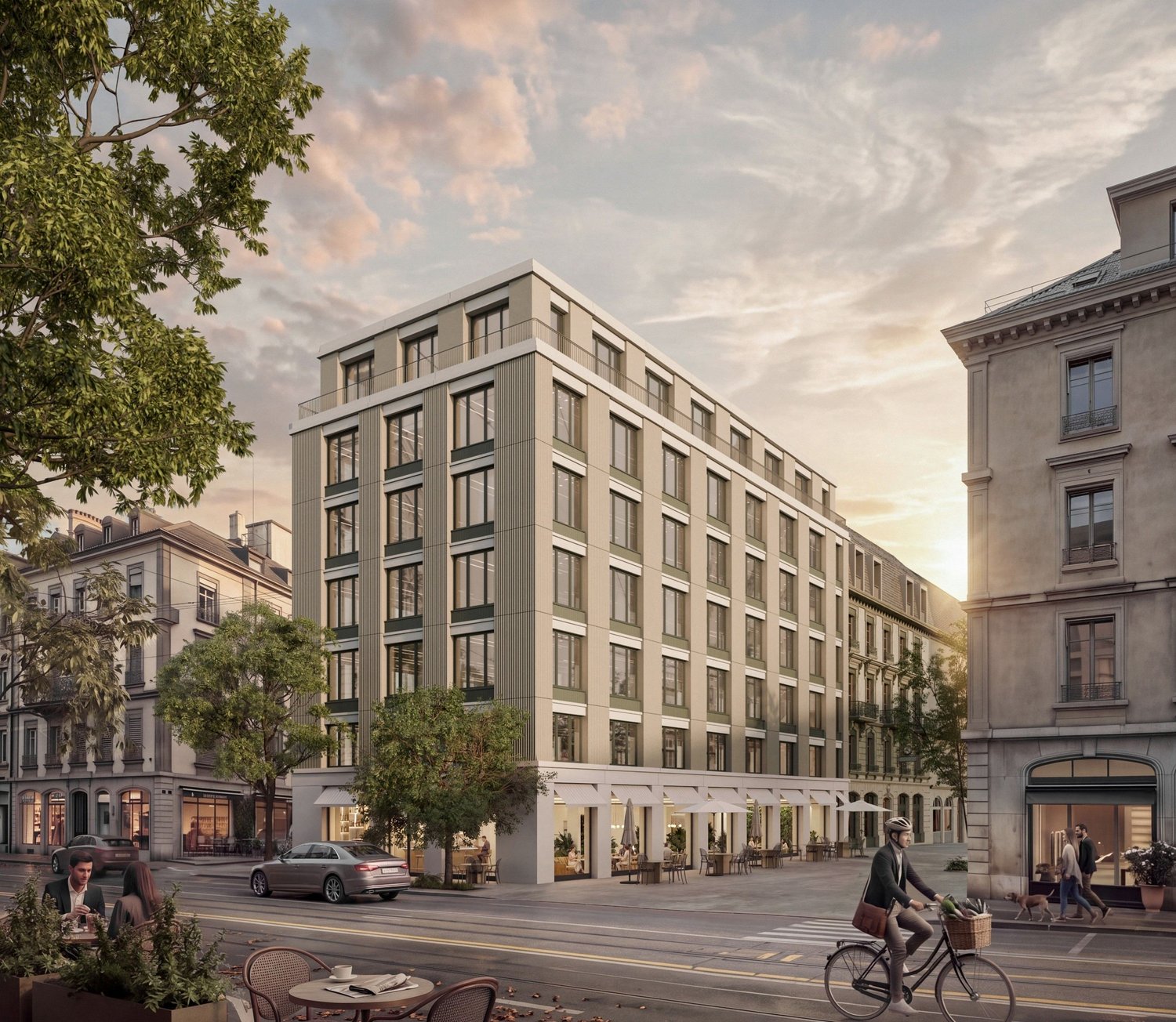 2240m² office