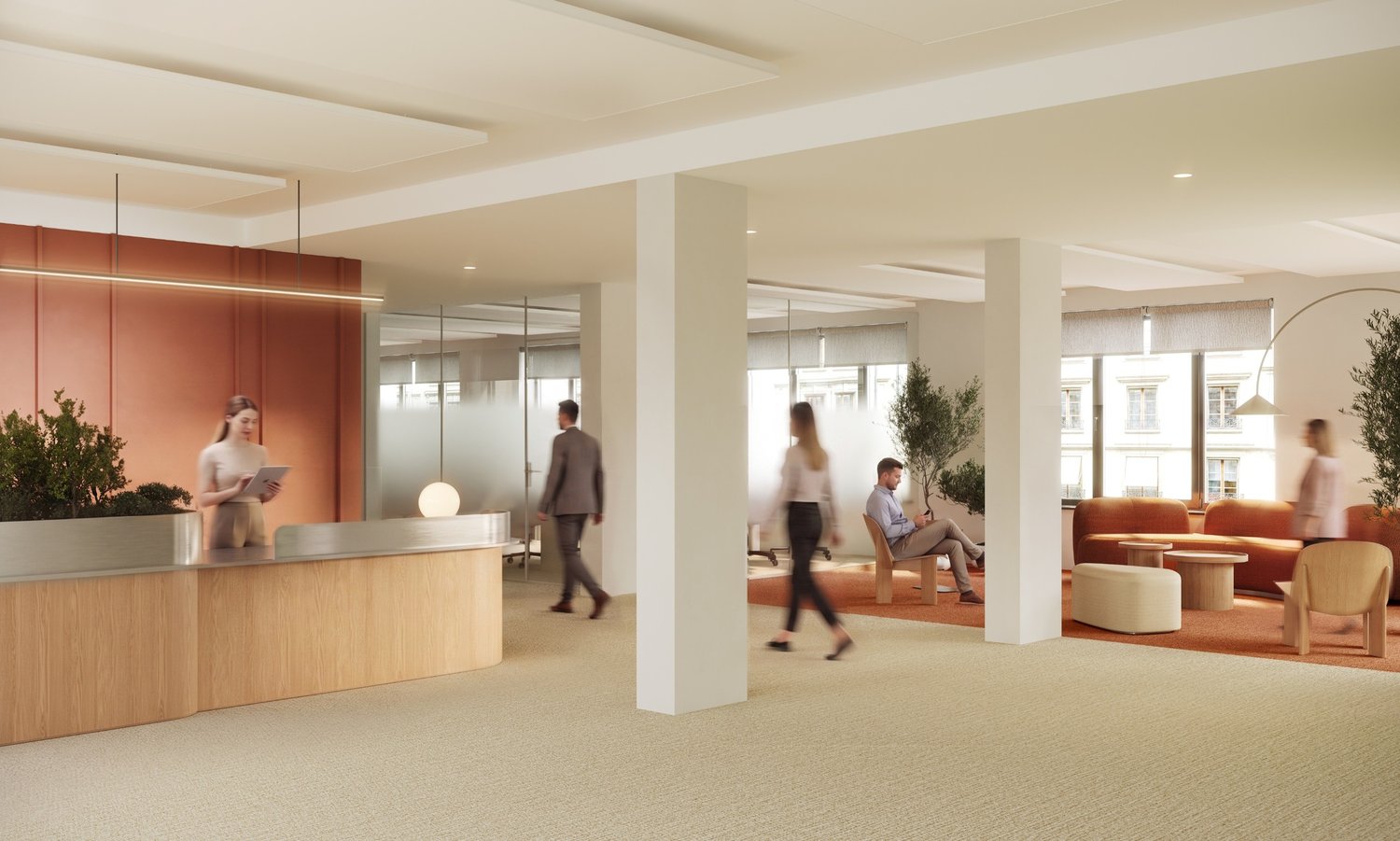 2240m² office