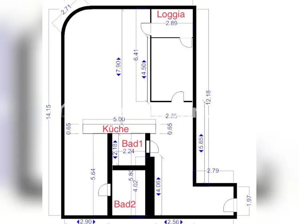 3 ½ rooms apartment, photo 2 of 3