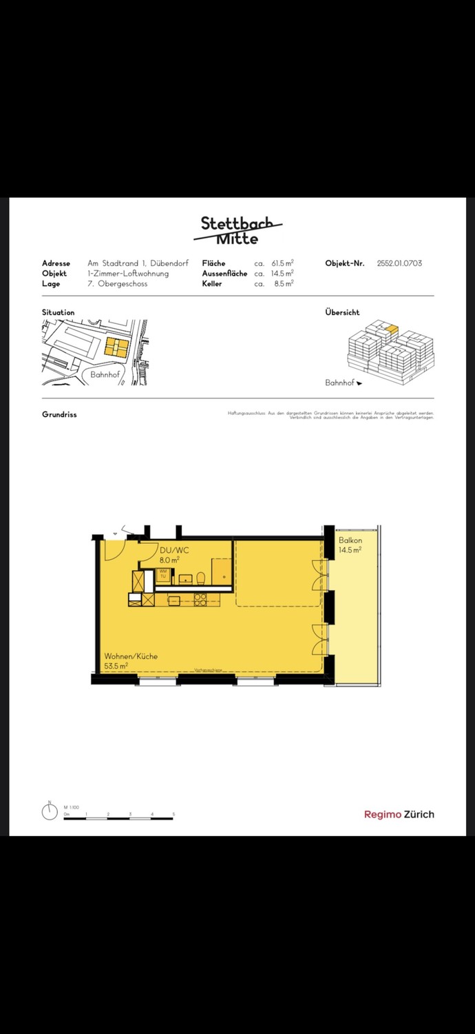 1 room apartment