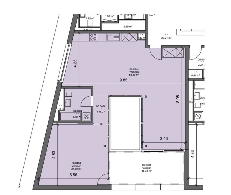 2 ½ rooms apartment, Foto 5 von 7