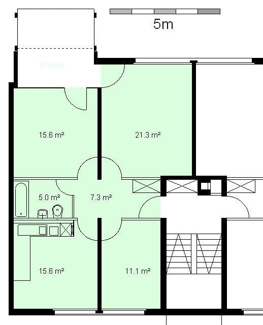 Appartement de 2 ½ pièces