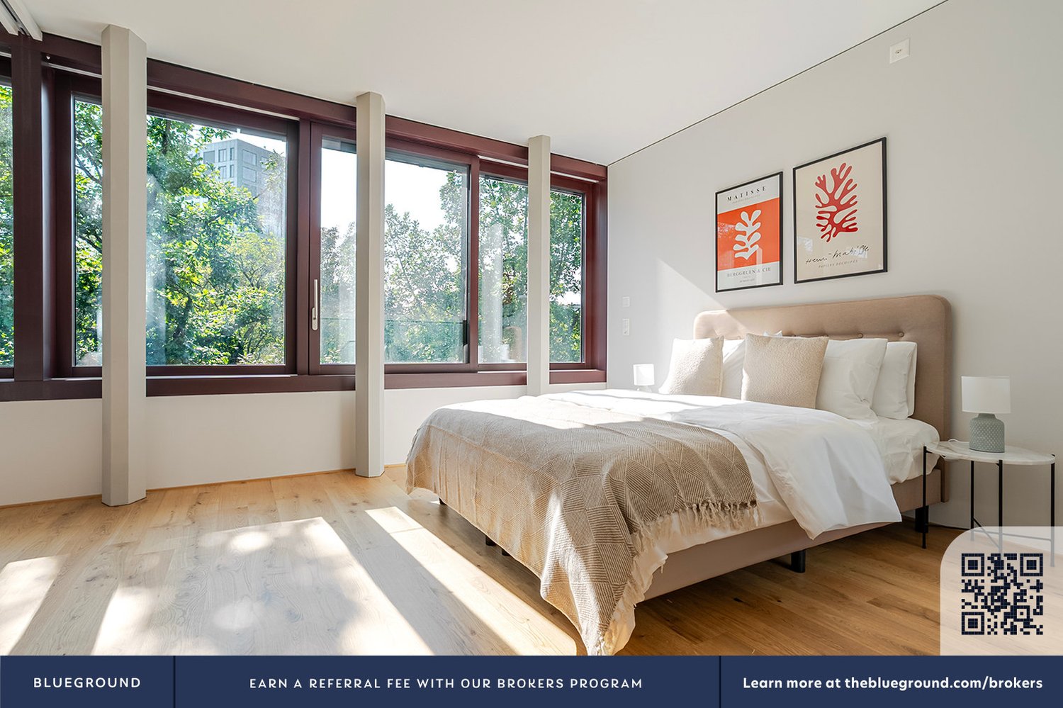 2 ½ pièces appartement meublé