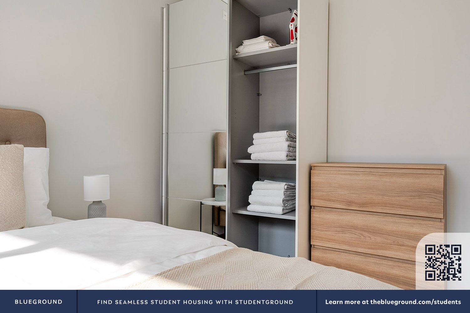 2 ½ pièces appartement meublé