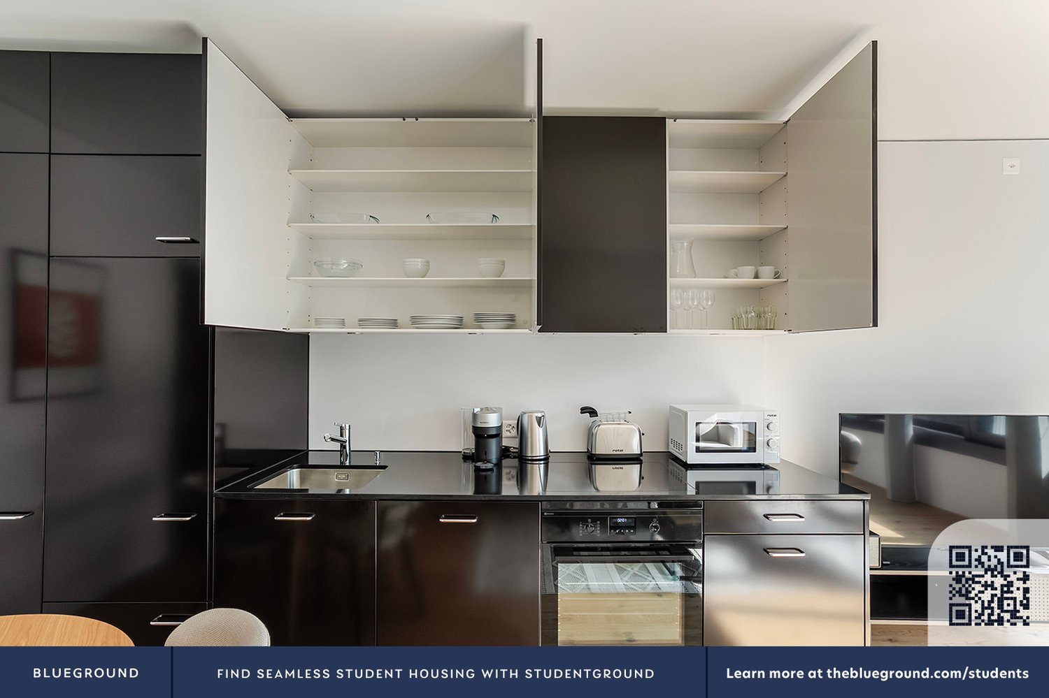 2 ½ pièces appartement meublé