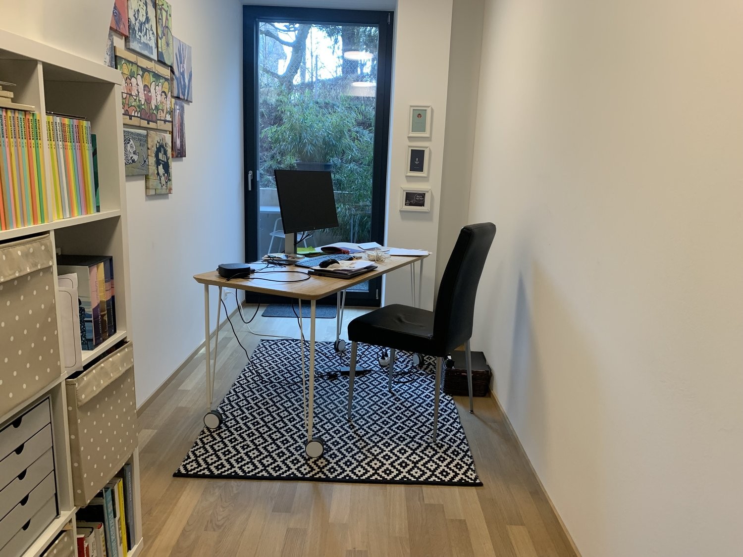 2 ½ rooms furnished flat