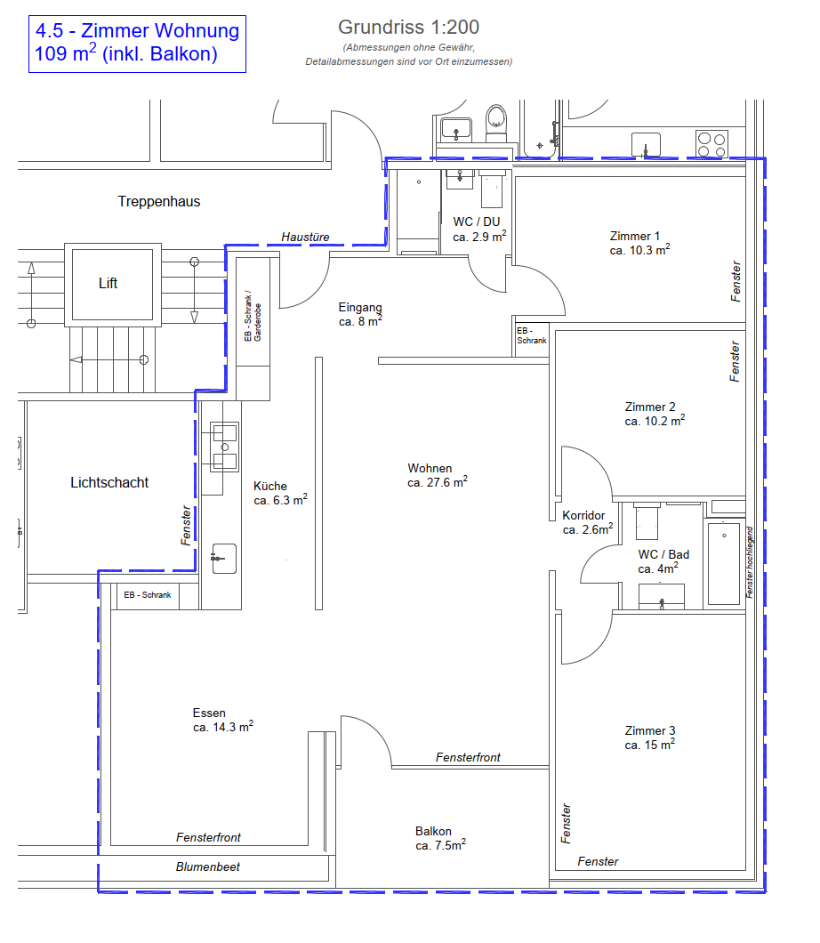 4 ½ rooms apartment, Foto 1 von 6