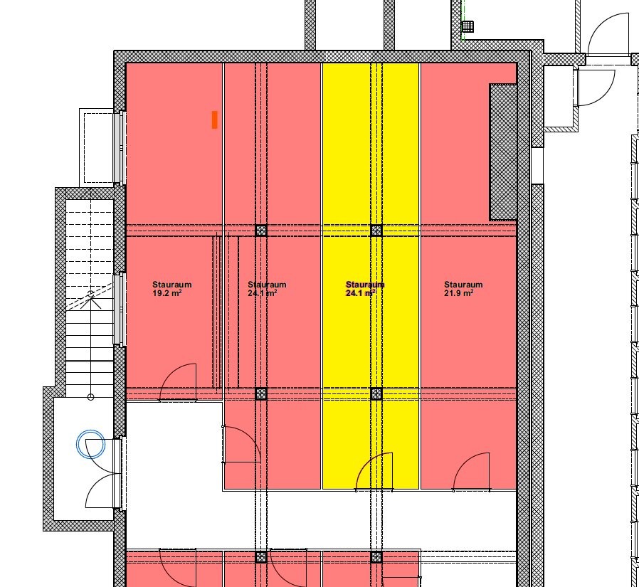 24m² storage room