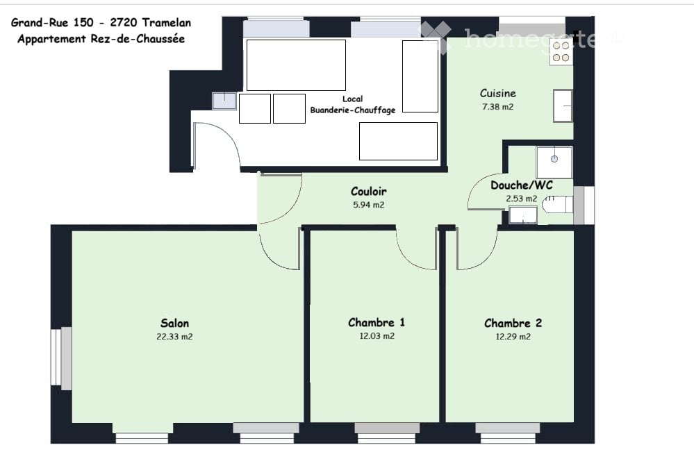 3 ½ Zimmer Wohnung