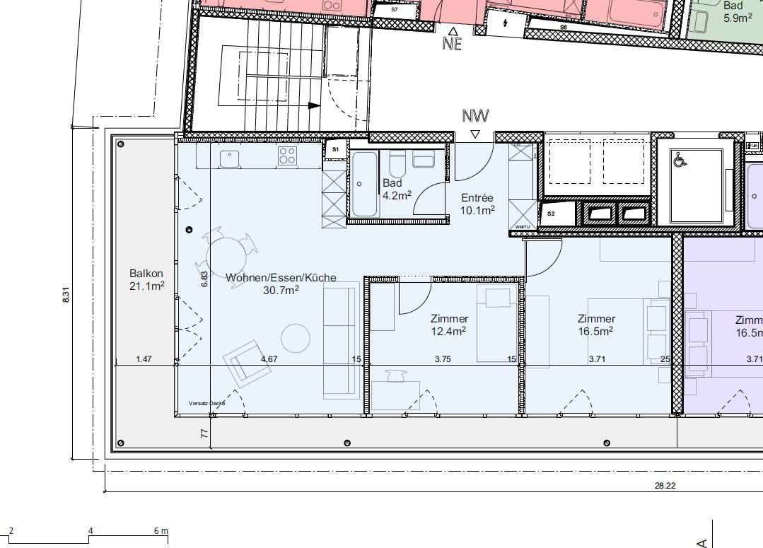 3 ½ rooms attic flat, Foto 7 von 9