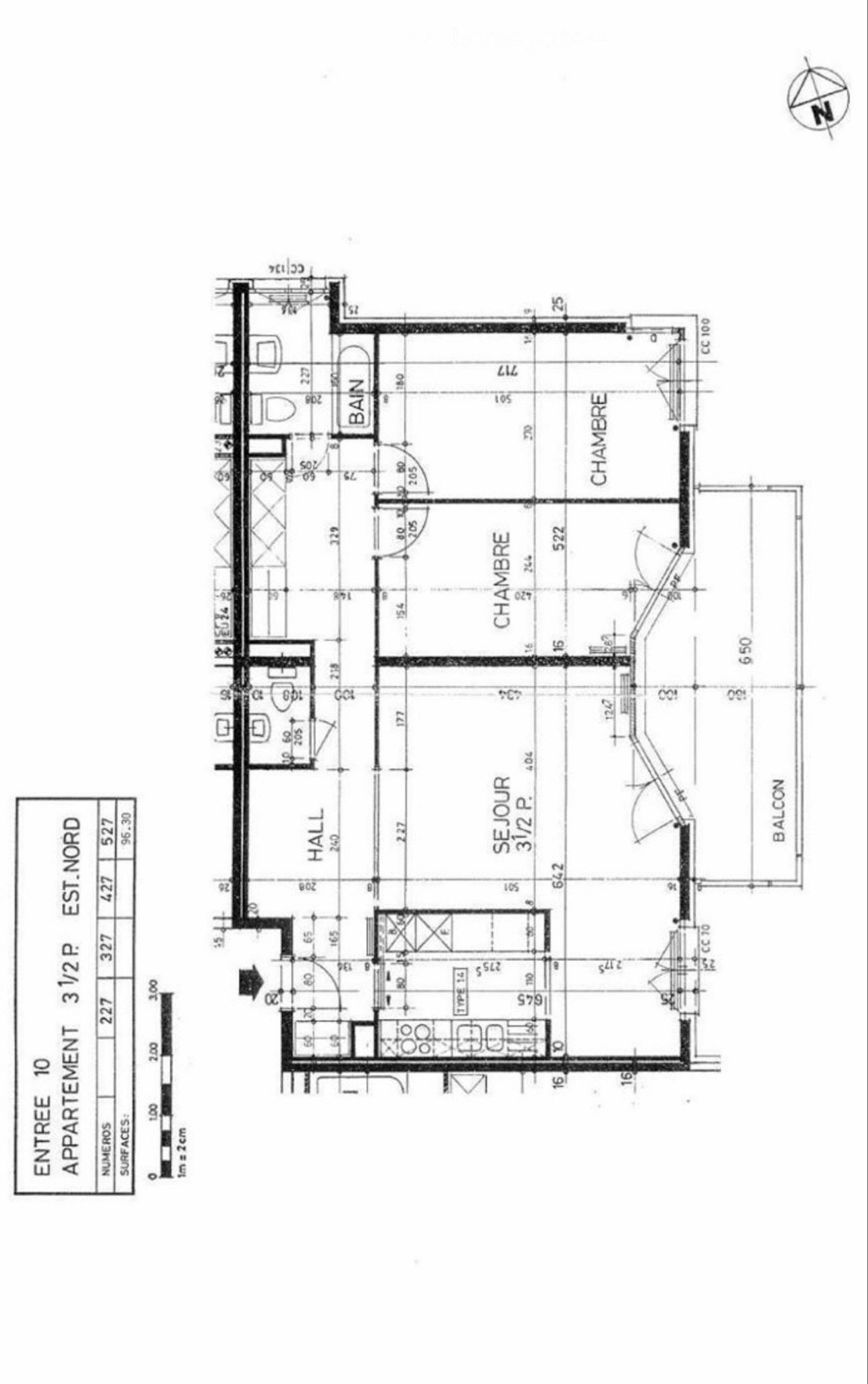 3 Zimmer Wohnung, Foto 1 von 5