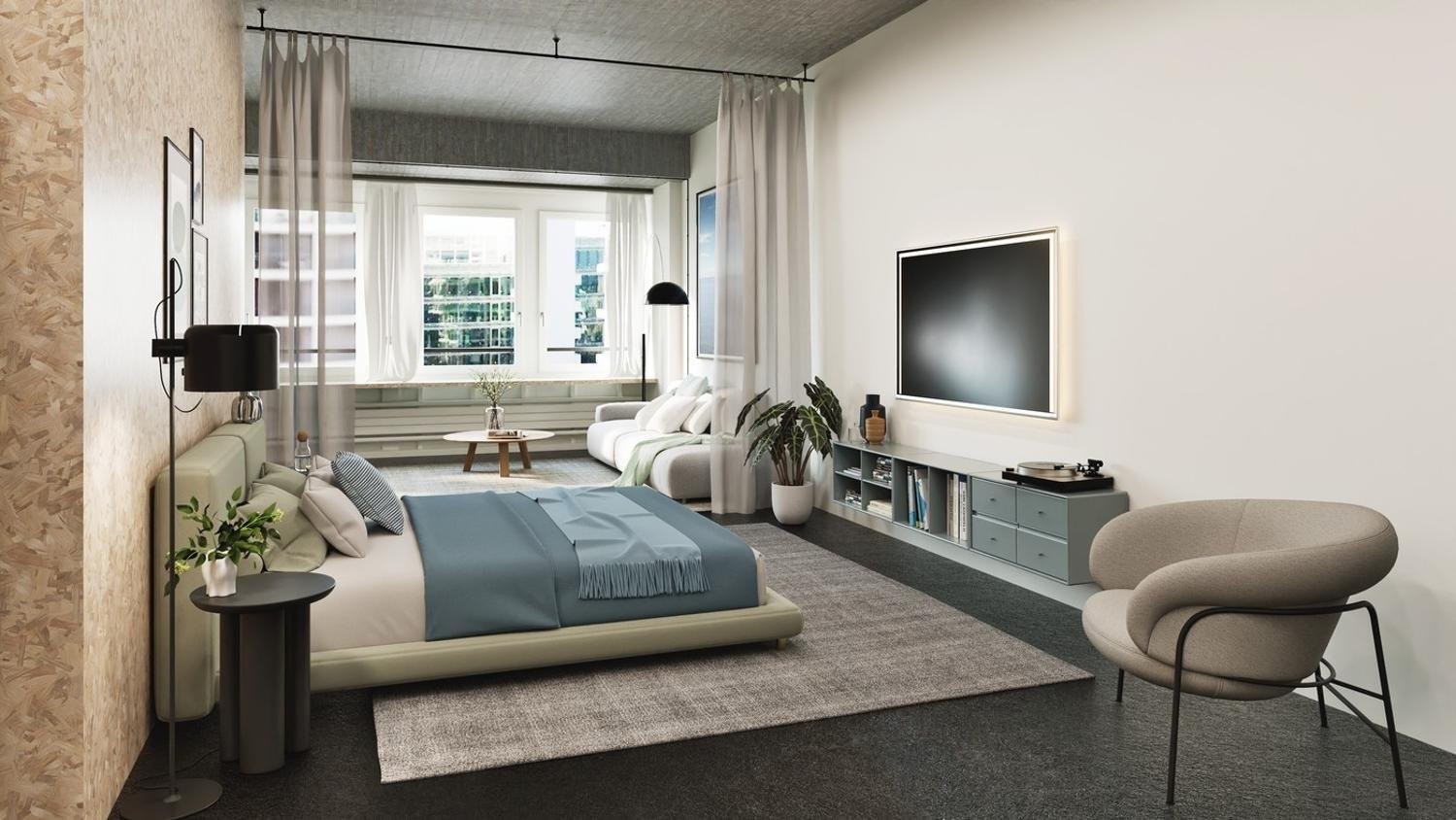 1 ½ rooms loft, Foto 6 von 7