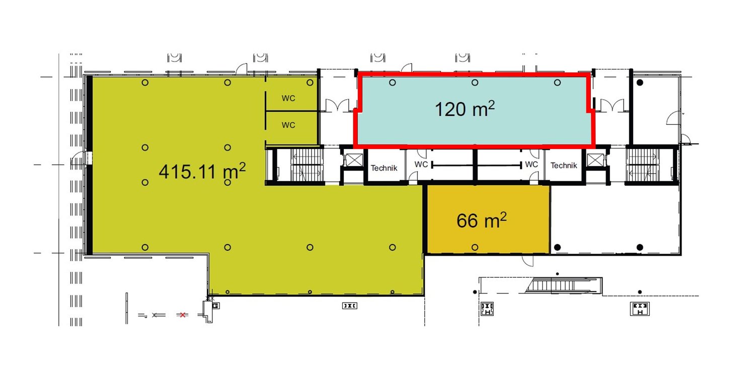 120m² shop