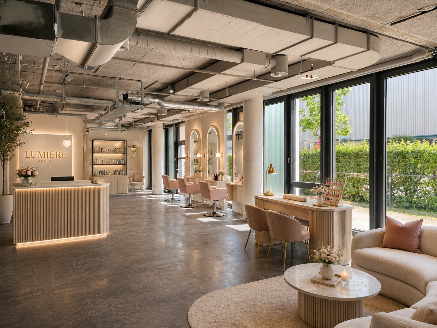 120m² shop