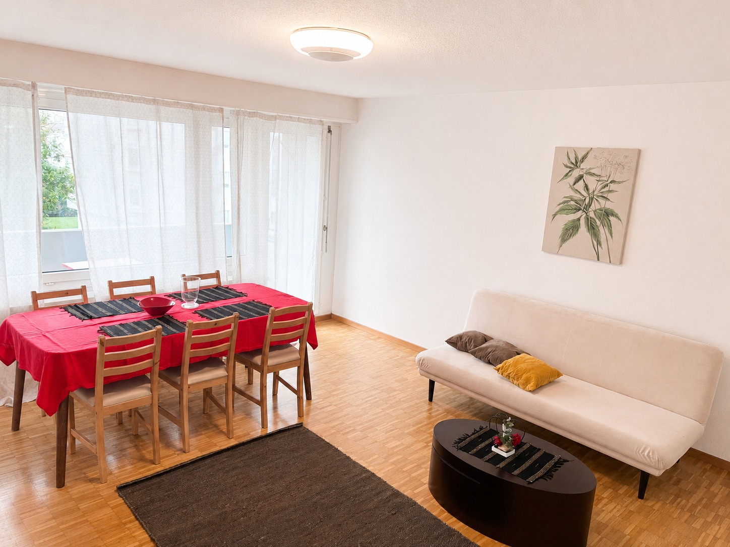 2 ½ pièces appartement meublé