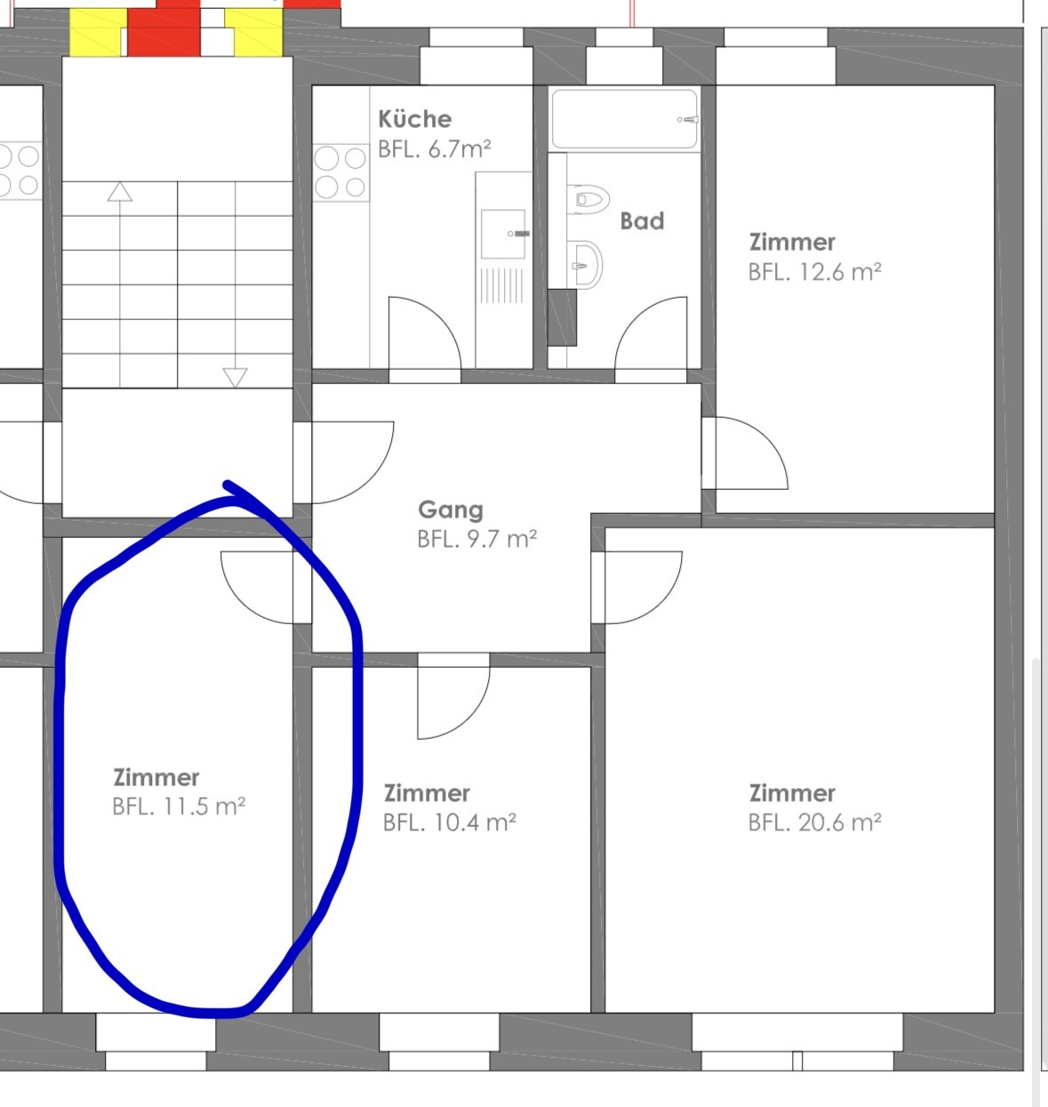 Chambre en colocation