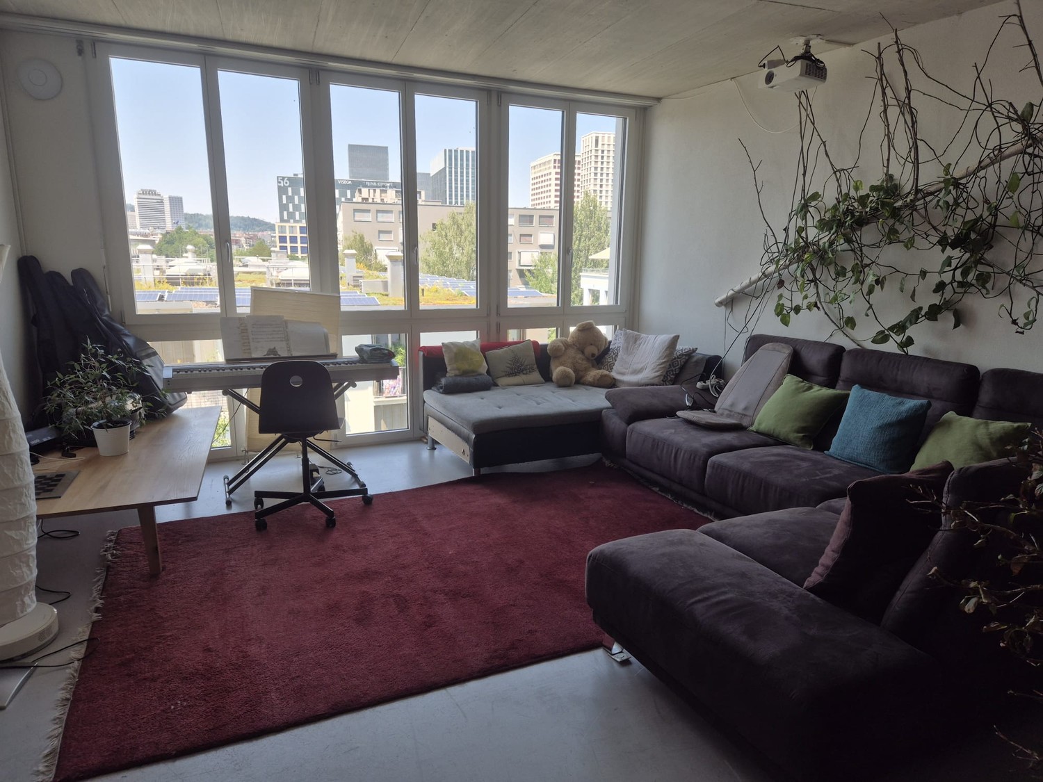 Chambre dans un appartement partagé