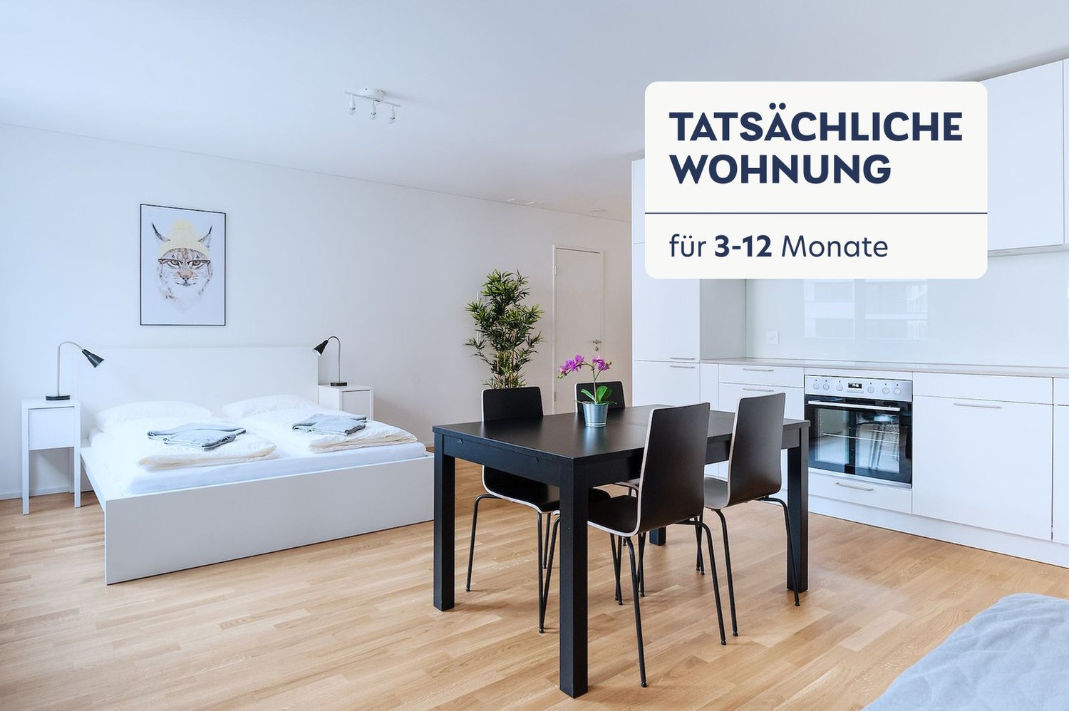 1 room furnished flat, Foto 1 von 10