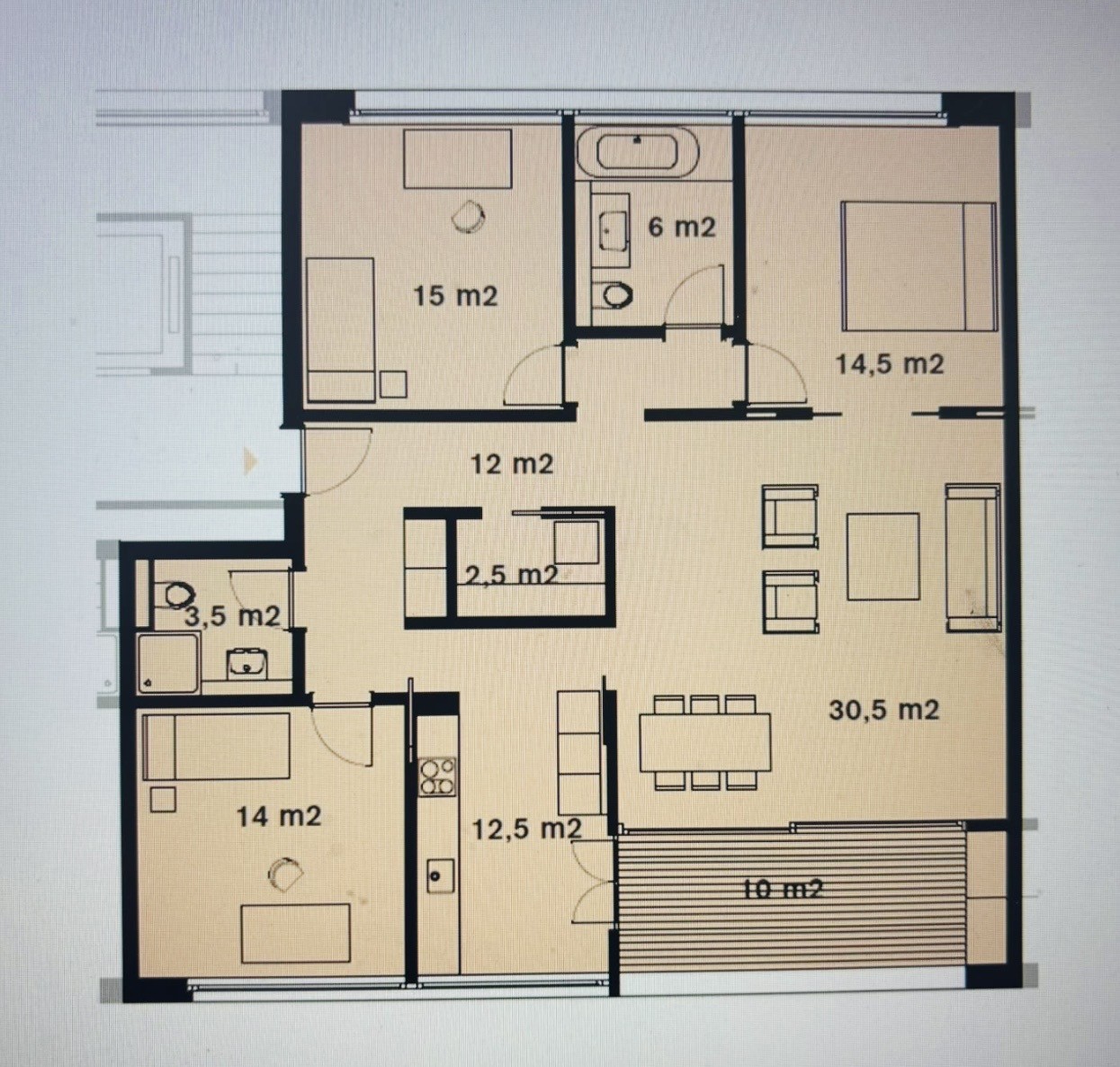 Zimmer in einer Wohngemeinschaft, Foto 3 von 10