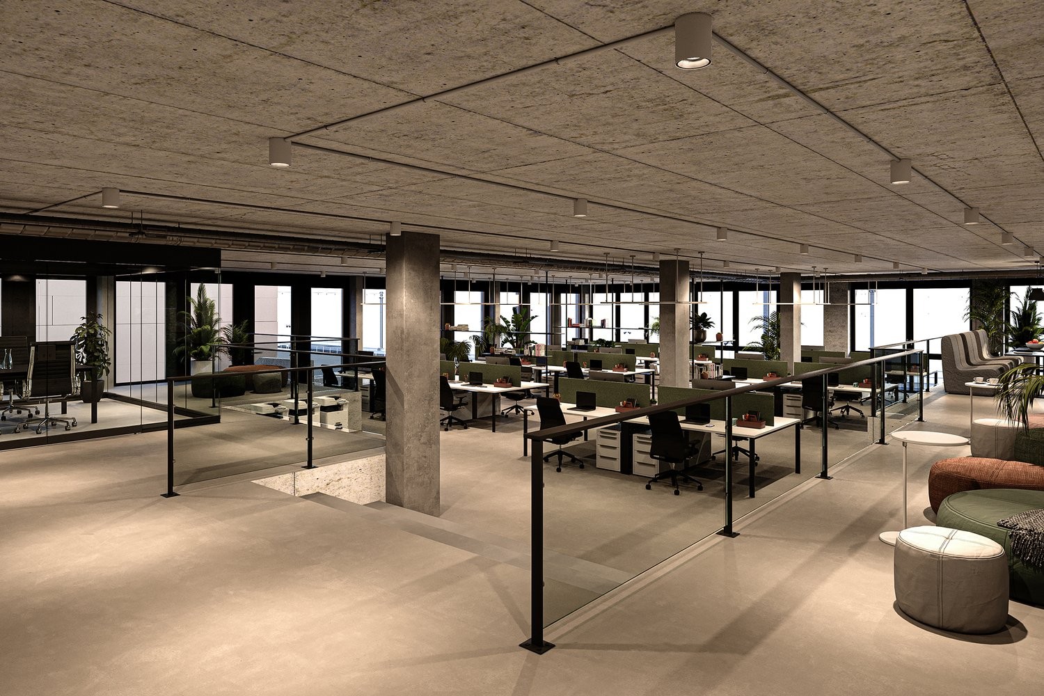 1400m² commercial