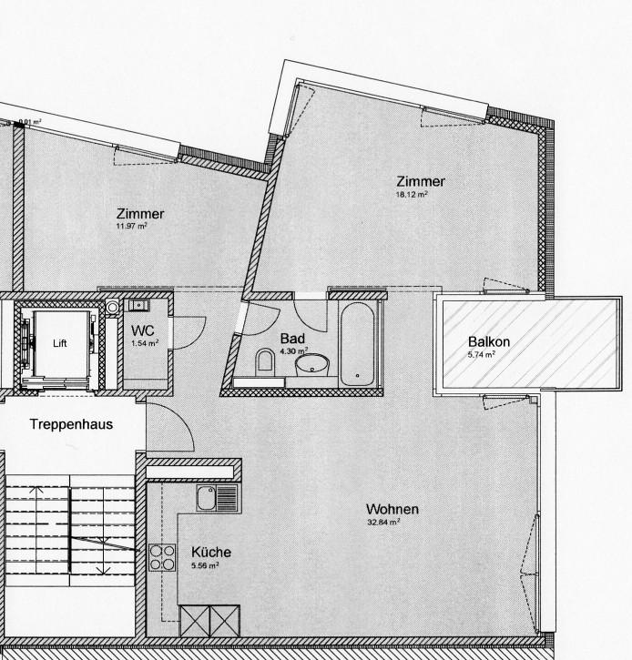 3 ½ rooms apartment
