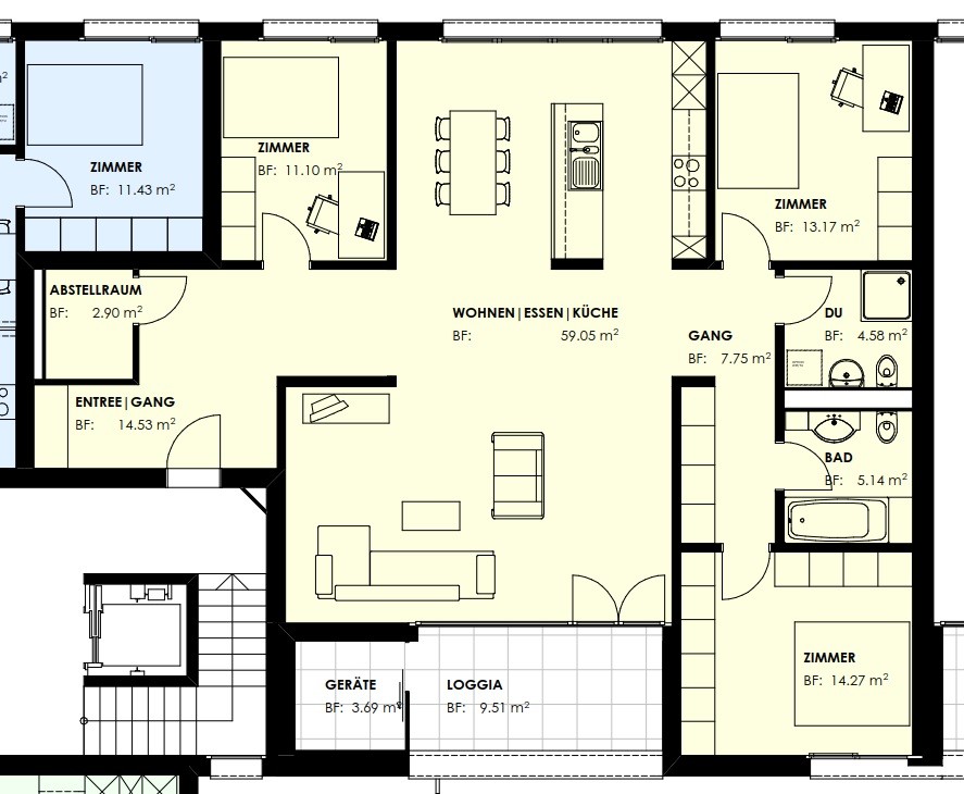 2 ½ rooms apartment, Foto 6 von 6