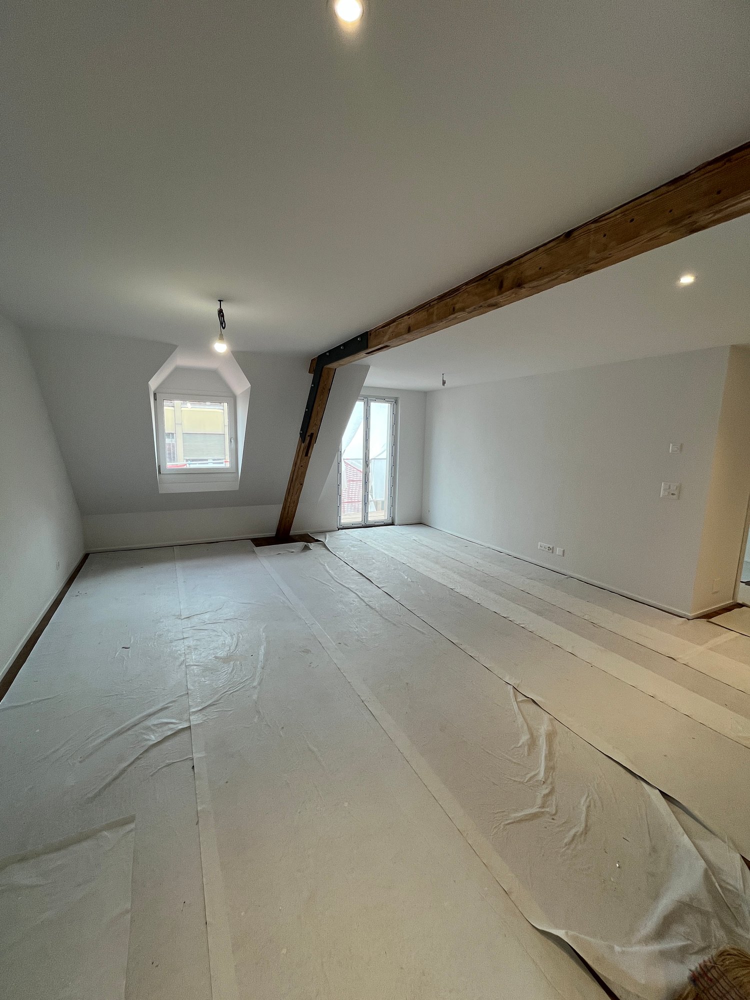Appartement de 4 pièces sous les combles