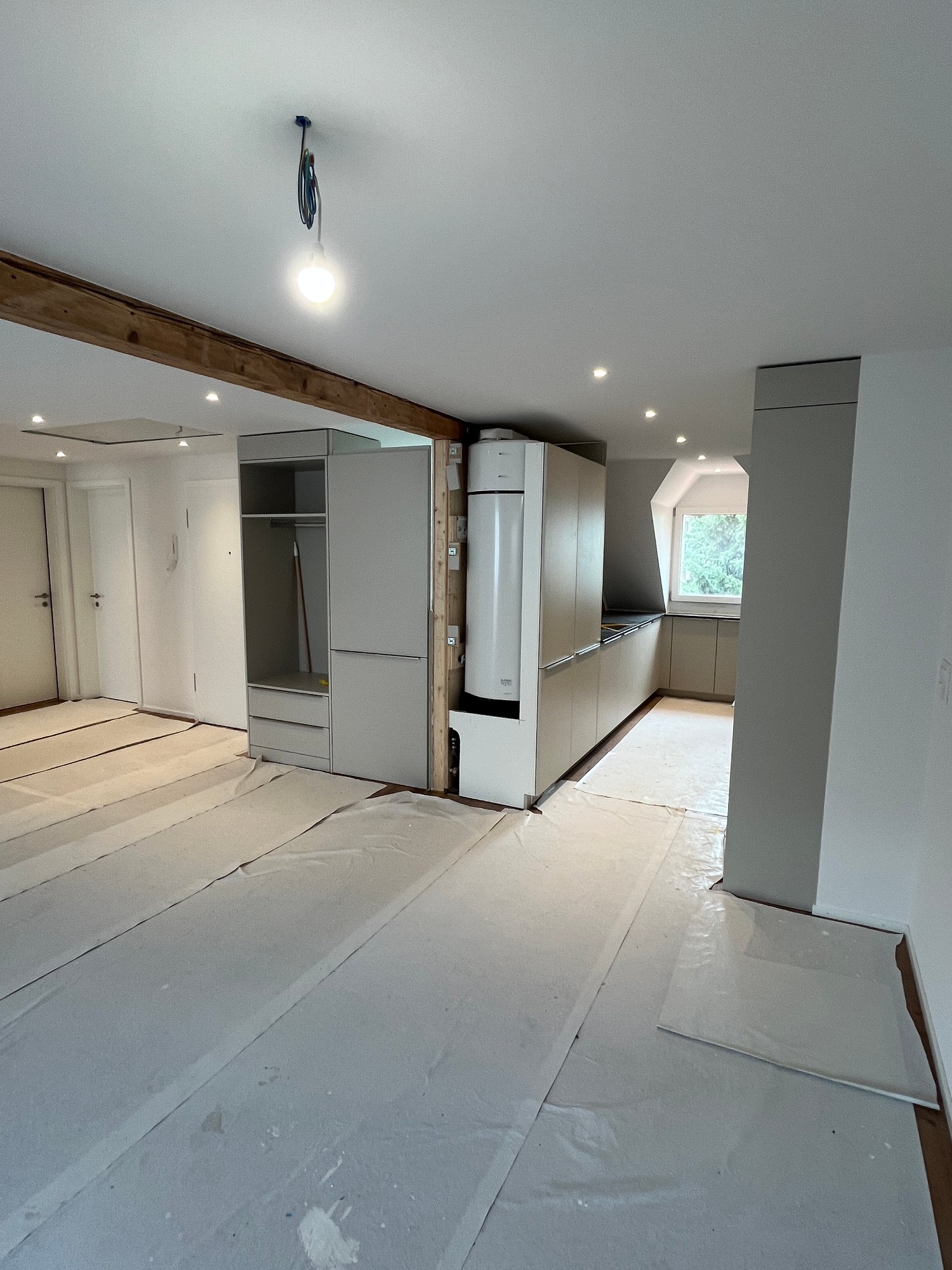 Appartement de 4 pièces sous les combles