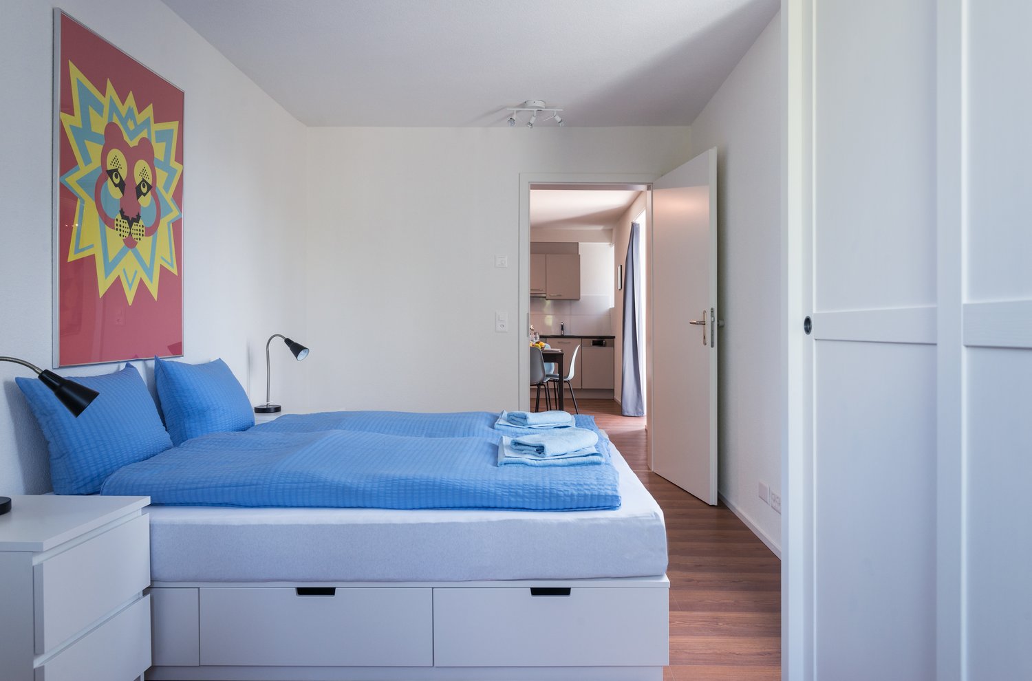 2 rooms furnished flat, Foto 8 von 10
