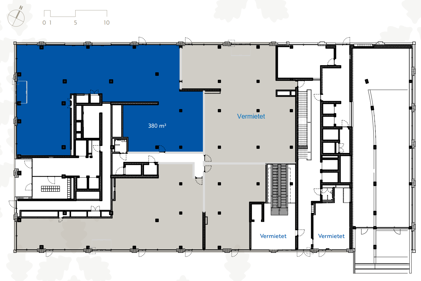 380m² commercial