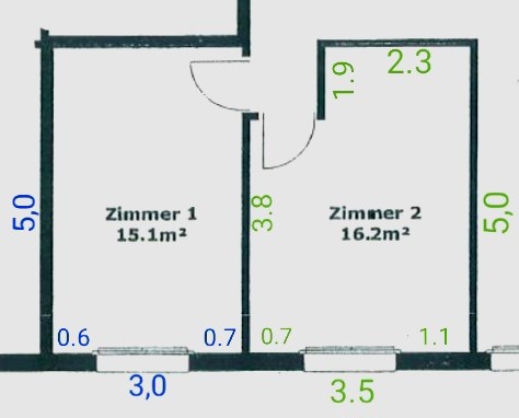 Room in a shared flat, Foto 2 von 6
