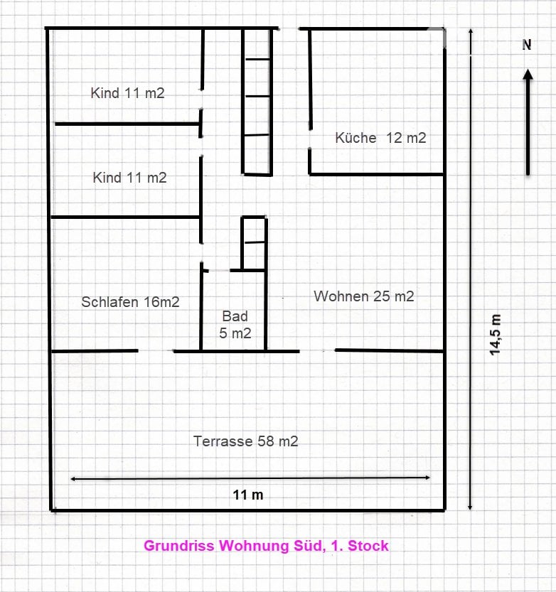 4 ½ rooms apartment, Foto 2 von 3